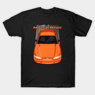 Mustang GT 1994 to 1998 SN95 - Orange bright tangerine T-Shirt